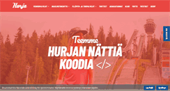 Desktop Screenshot of hurja.fi